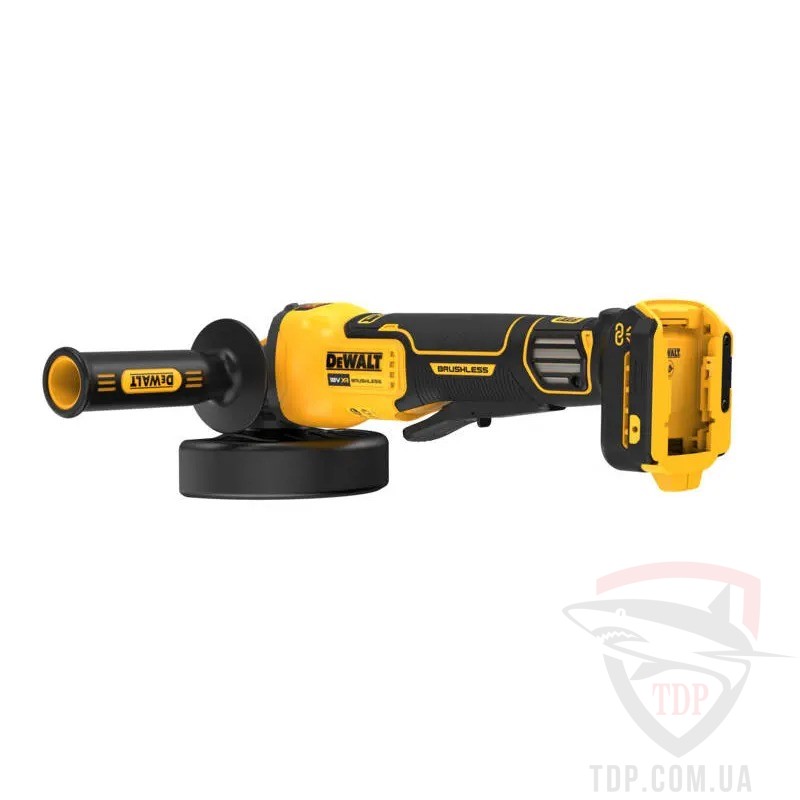 Шліфмашина кутова акумуляторна DeWALT 18 B XR Li-lon (DCG416VSN) - Фото №3
