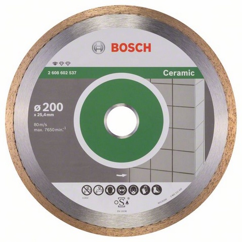 Алмазный диск Bosch Standard for Ceramic 200*25,4 - Фото №2