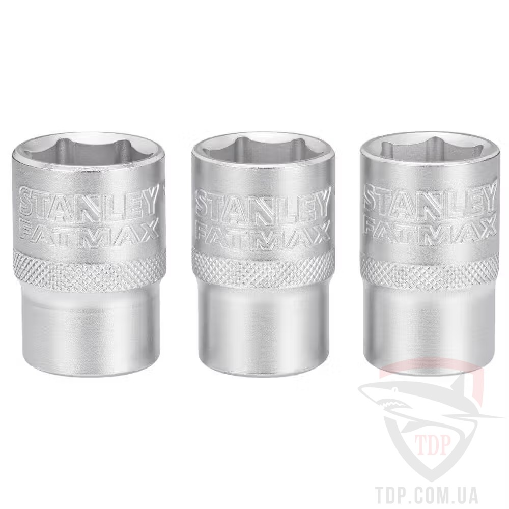 Ручной инструмент Набір торцевих головок STANLEY Maxi Drive 3 шт (FMMT17094-0)