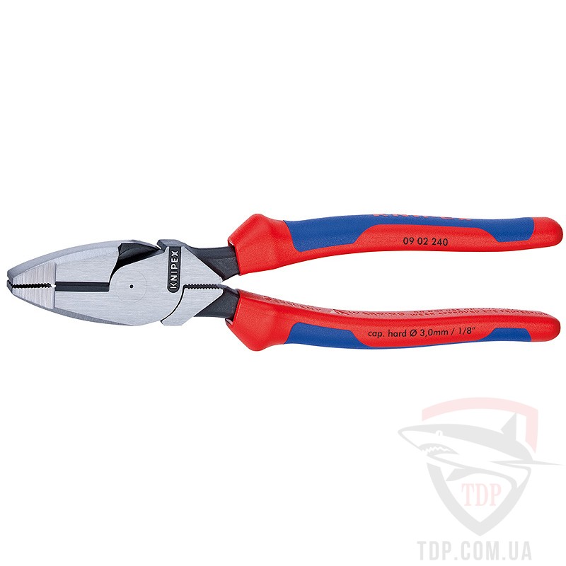 Ручной инструмент Плоскогубцы электромонтера Knipex (09 02 240)