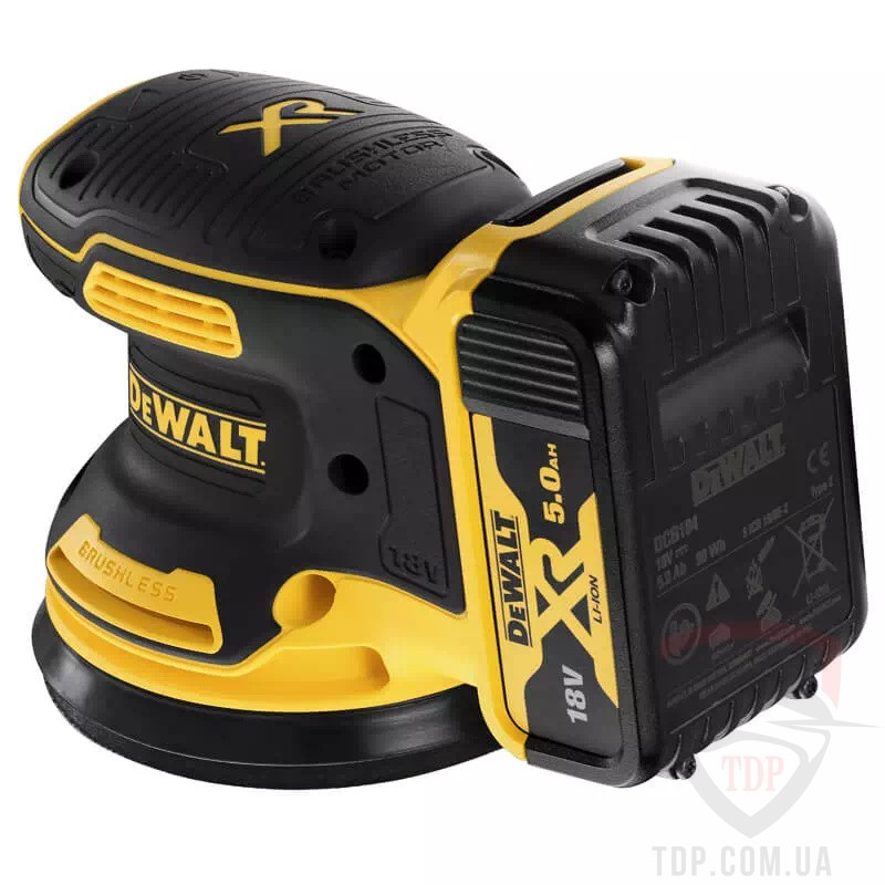 Шліфмашина ексцентрикова DeWALT 18 В XR Li-lon (DCW210P2) - Фото №3