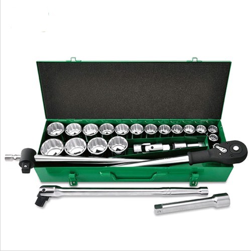 Набор инструмента дюймового 3/4" 24ед. (12-гр.)   metal case  TOPTUL GCAD2405