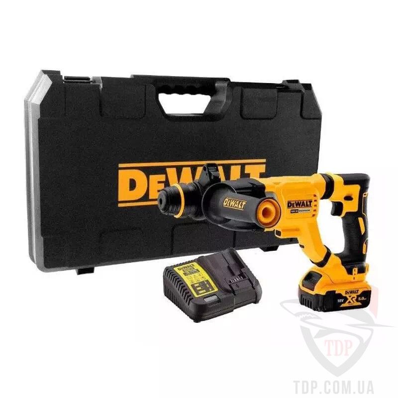 Электроинструмент Перфоратор акумуляторний DeWALT SDS-Plus 18 В (DCH263P1)