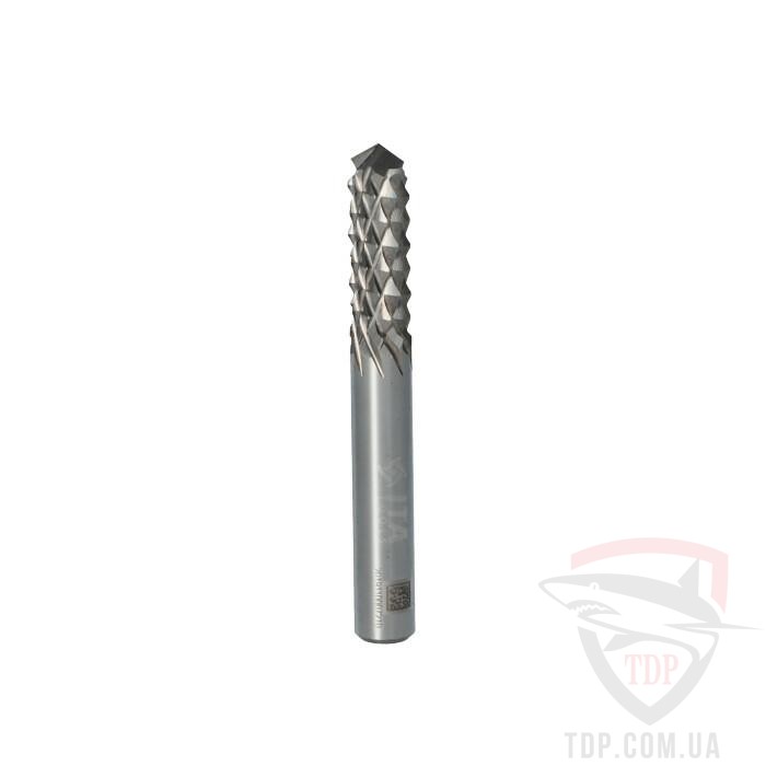 Фрезы для ЧПУ Фреза кукуруза Ita Tool для композитов чистовая D8 d8 L65 h20 (CPS.08.020.065.08R)