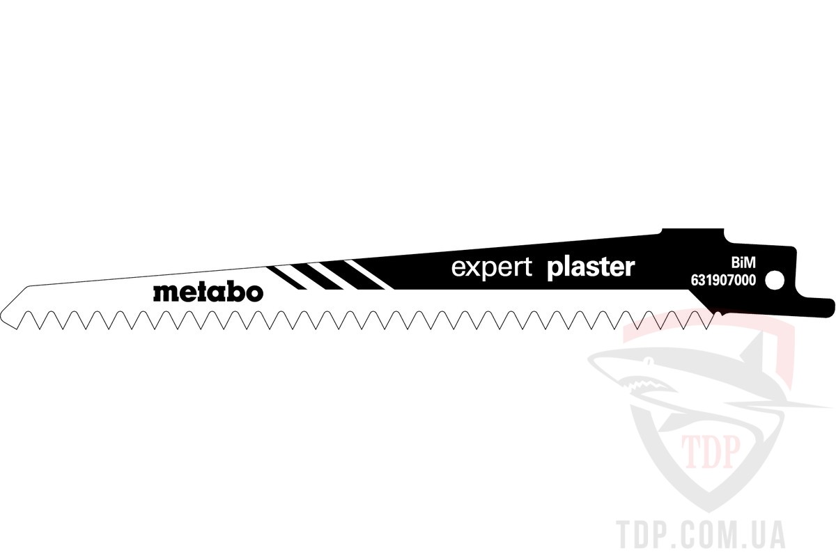 Оснастка Полотно для шабельних пил Metabo по гіпсокартону Expert Plaster 150мм 5шт (631907000)