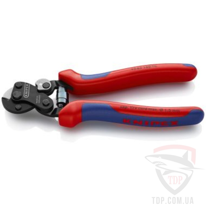 Ручной инструмент Ножницы для троса KNIPEX 160 мм (95 62 160)