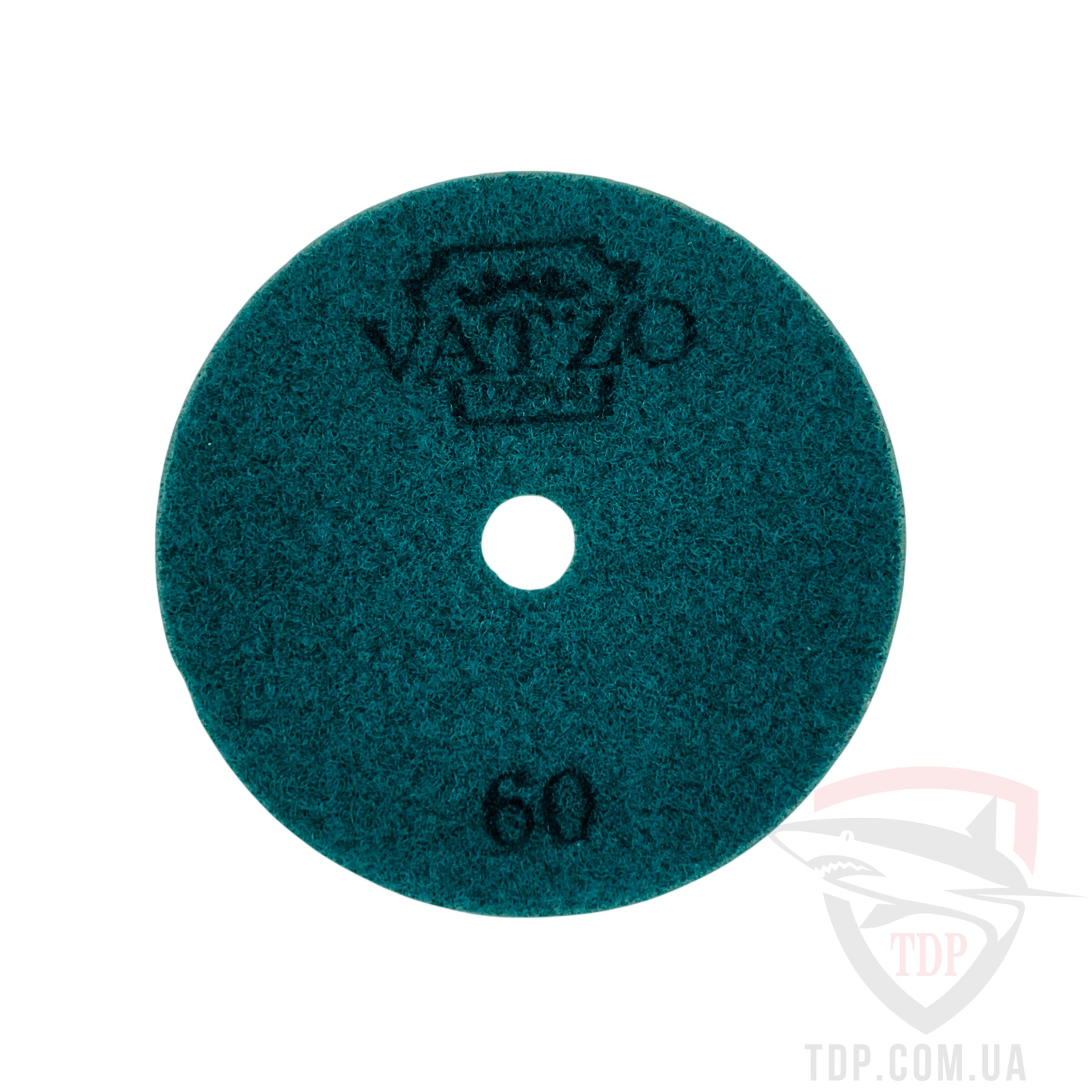 Круг алмазний полірувальний VATZO Wet КВІТКА D100x3x15 P60 (03-30060) - Фото №2