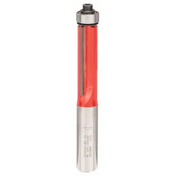 Оснастка Фреза кромочная прямая с нижним подшипником Bosch Expert D12.7 d12 h50.8 L106.8 (2608629384)