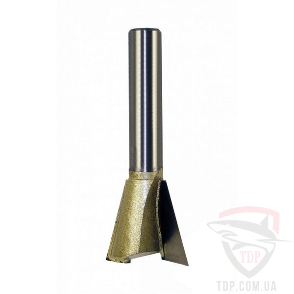 Оснастка Фреза POBEDIT пазовая ласточкин хвост 1006 D20 d8 L55 h20