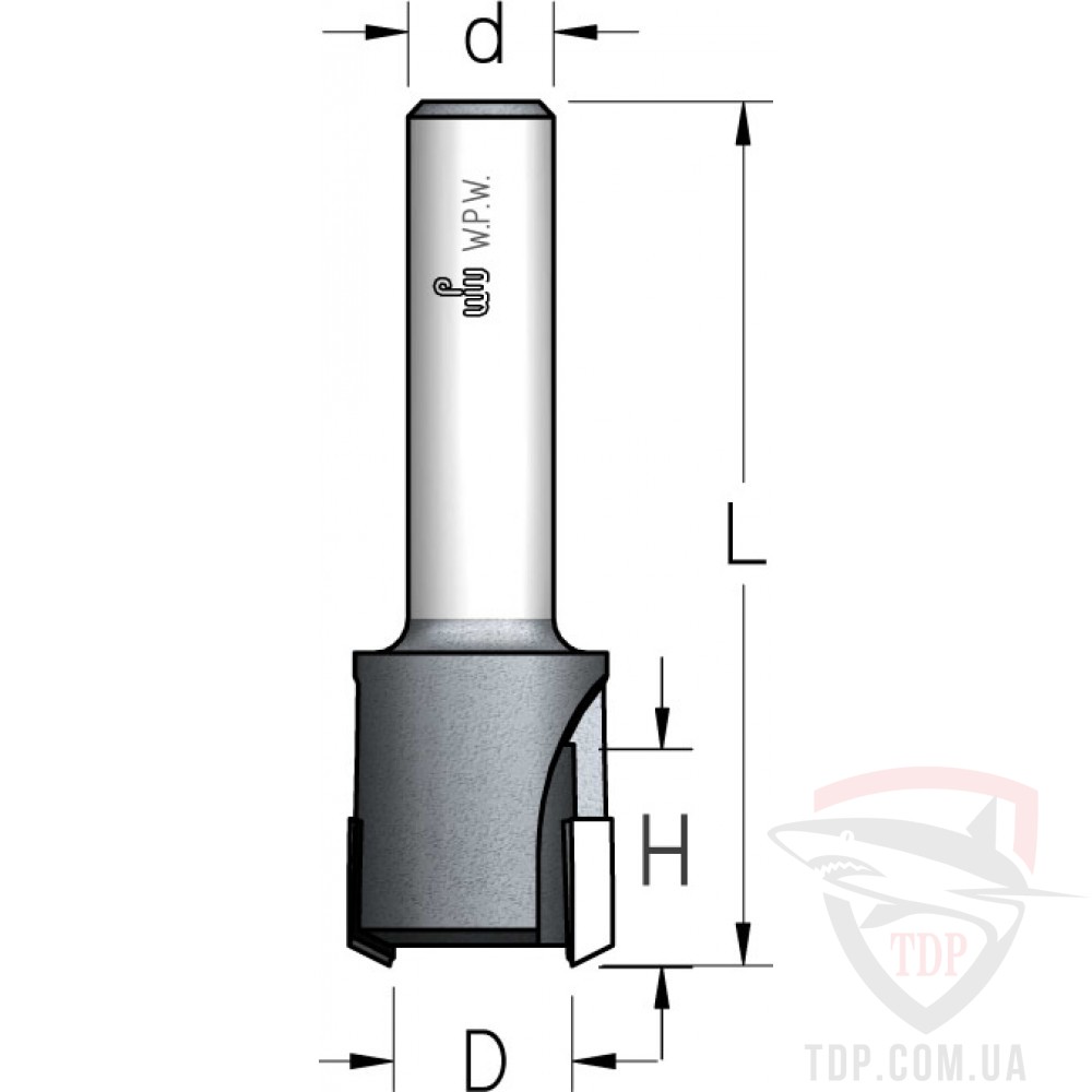 Оснастка Пробочник W.P.W D10 d6 L58 h16 (MNT1003)