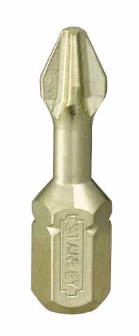 Биты и адаптеры Бита Stanley PH2*25 мм TORSION усиленная (1-13-689)