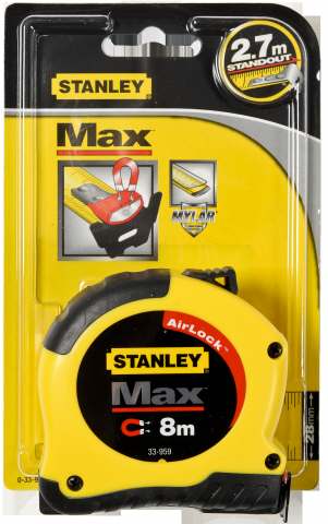 Рулетка с магнитная Stanley 8м х 28мм (0-33-959)