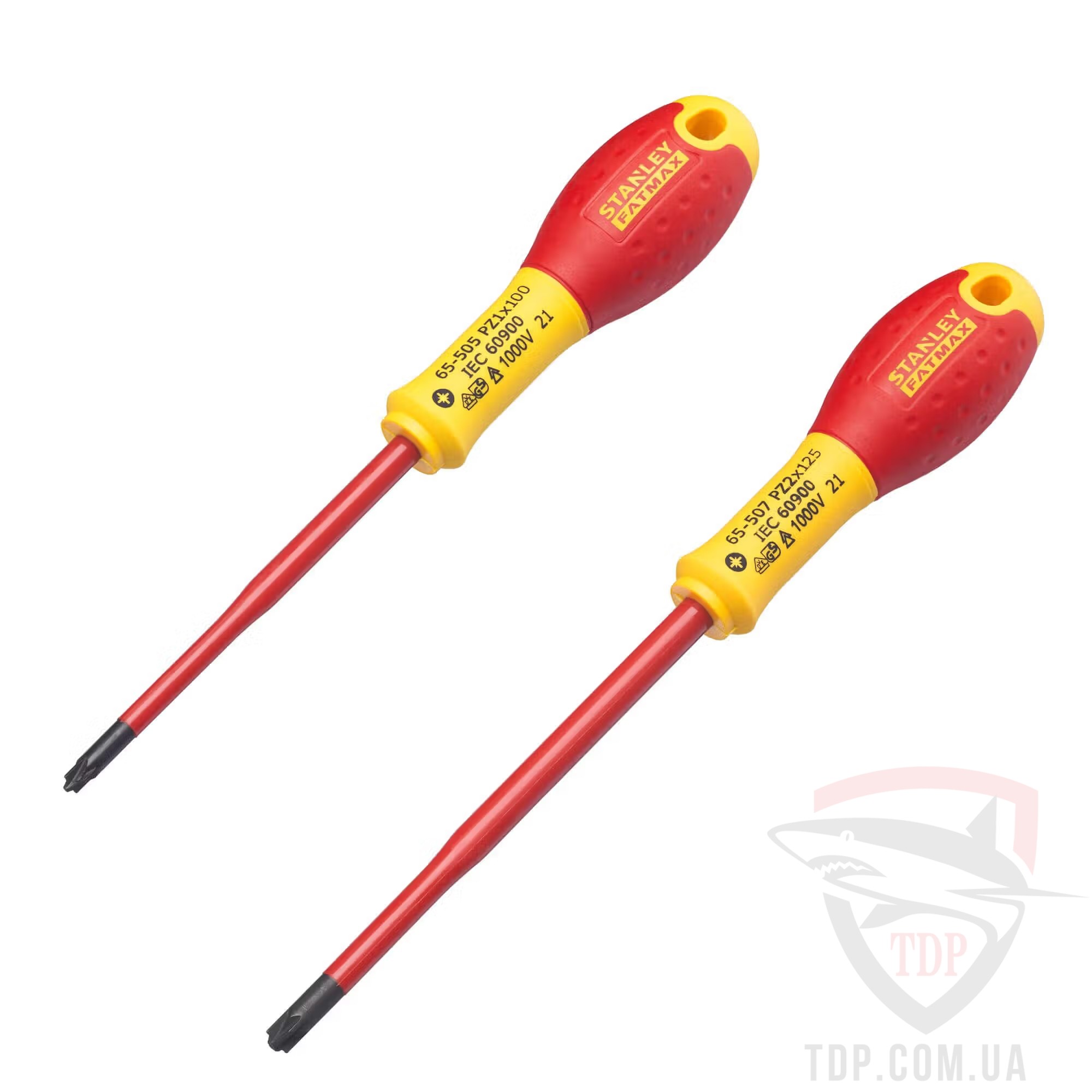 Ручной инструмент Набір викруток ізольованих Stanley FatMax Borneo 2шт (FMHT0-62649)
