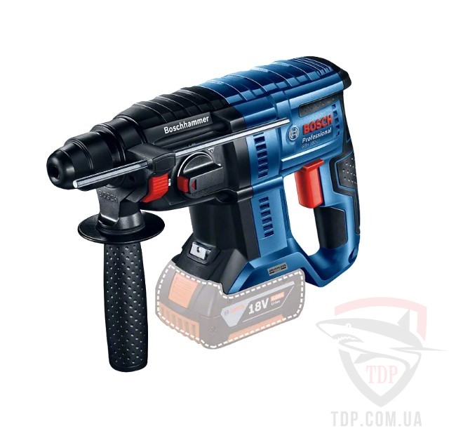 Перфоратор аккумуляторный Bosch GBH 180-Li PROFESSIONAL (0611911021) - Фото №2