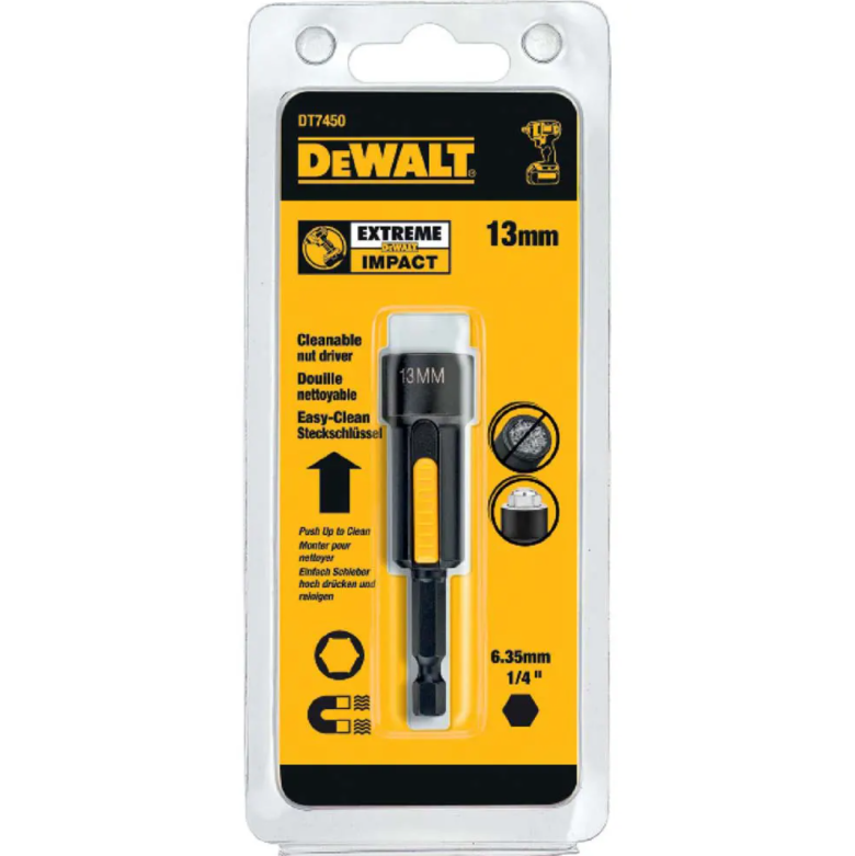 Головка торцевая DeWALT 13 мм (DT7450)