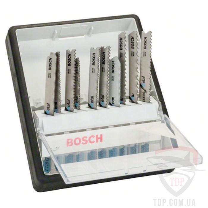 Оснастка Набір пилок для лобзика Bosch Metal Expert Robust Line (2607010541)