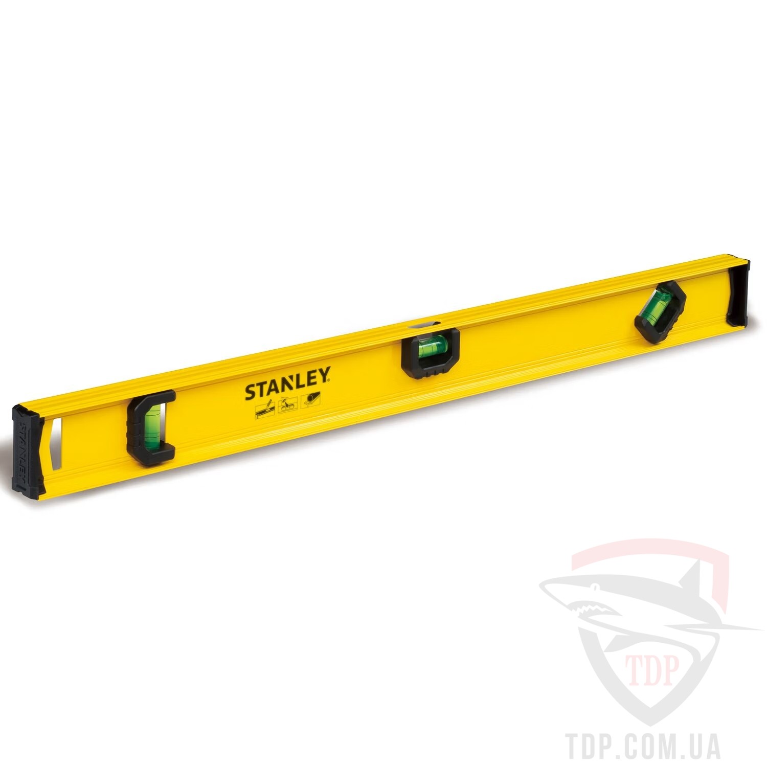 Измерительная техника Рівень алюмінієвий Stanley I-BEAM 600мм 3 капсули (0-42-074)