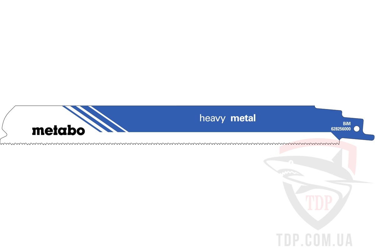 Оснастка Полотно для шабельних пил Metabo Heavy Metal 225мм 5 шт (628256000)