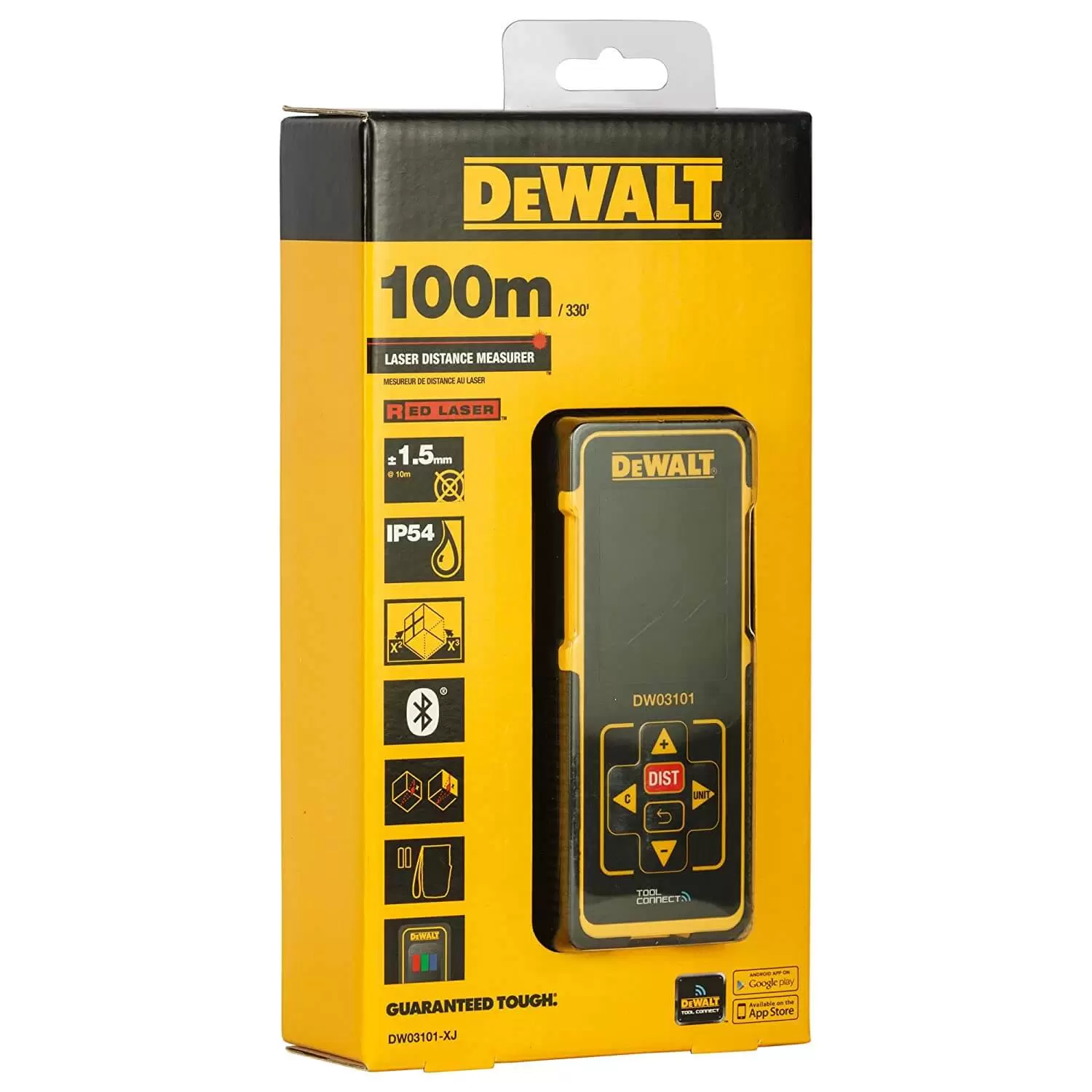 Далекомір лазерний DeWALT DW03101 - Фото №5