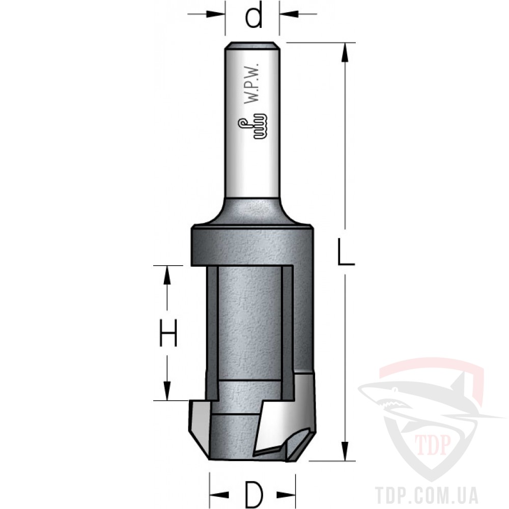 Оснастка Пробочник W.P.W D19 d8 L75 h19 (MN19007)