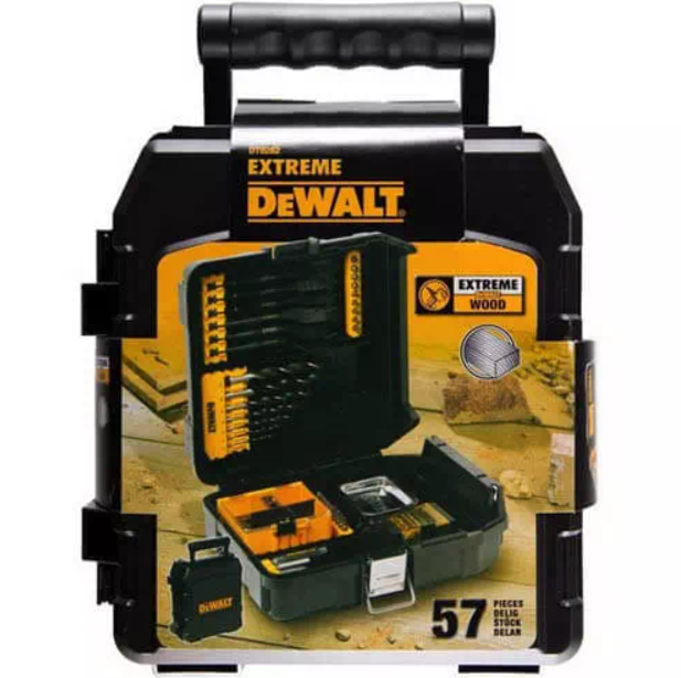 Биты и адаптеры Набор бит и сверл DeWALT 25 мм 50 мм 57 шт (DT9282)