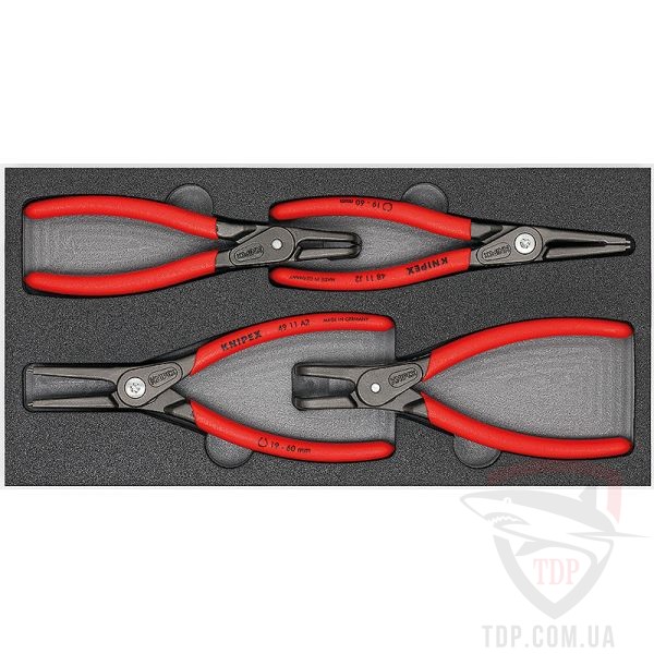 Ручной инструмент Набор щипцов для стопорных колец KNIPEX SRZ II (00 20 01 V09)