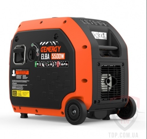 Генератор інверторний GENERGY ELBA RC 5.5кВт (240085090) - Фото №2