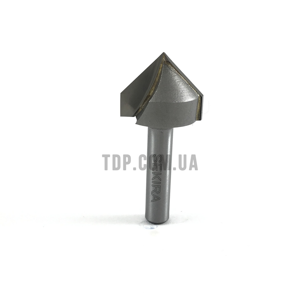 Фреза SEKIRA D25 O90 h20.7 d8 пазовая V-образная (005-250-08)