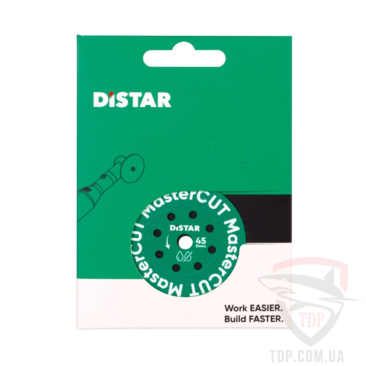 Круг алмазний по керамограніту Distar MasterCUT 45x0.8x10x5.8мм (87015424055) - Фото №3