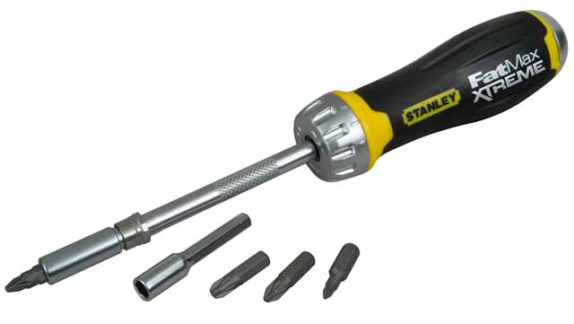 Отвертка с насадками Stanley "FatMax Xtreme Multibit" (0-69-214)