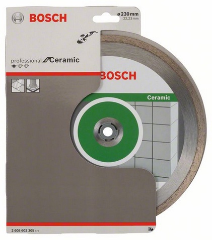 Алмазный диск Bosch Standard for Ceramic 230*22