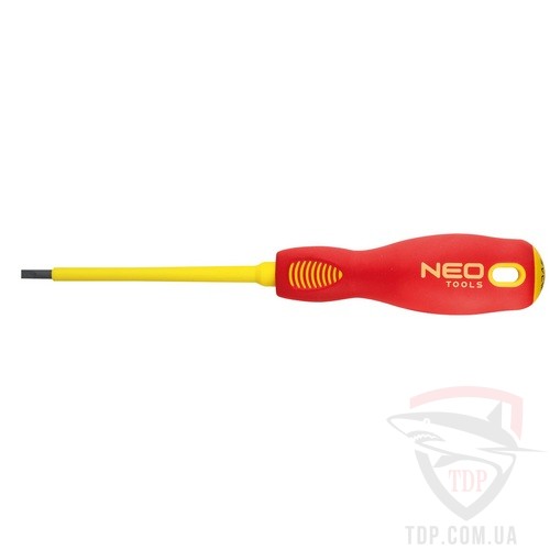 Ручной инструмент Отвертка шлицевая NEO SL3 100 мм 1000В (04-052)