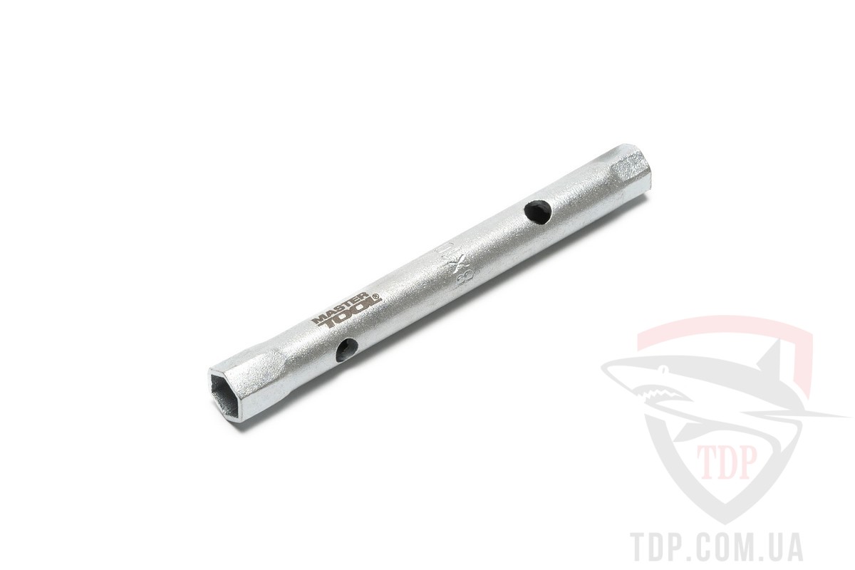 Ручной инструмент Ключ торцевий трубчастий MasterTool з отвором 8x10мм (73-1008)