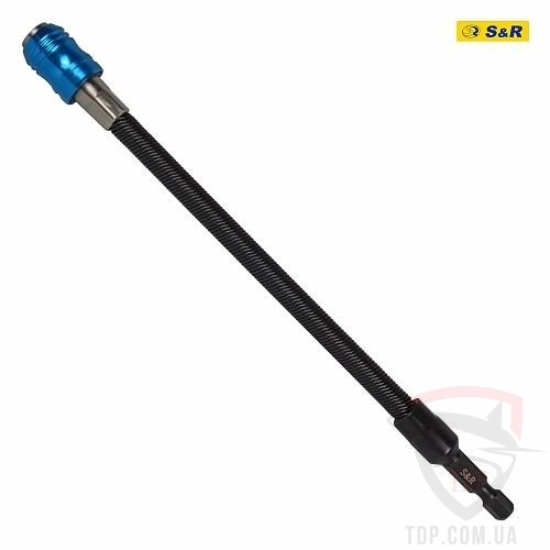 Биты и адаптеры Тримач бiт гнучкий S&R 1/4"x203 мм (216001203)