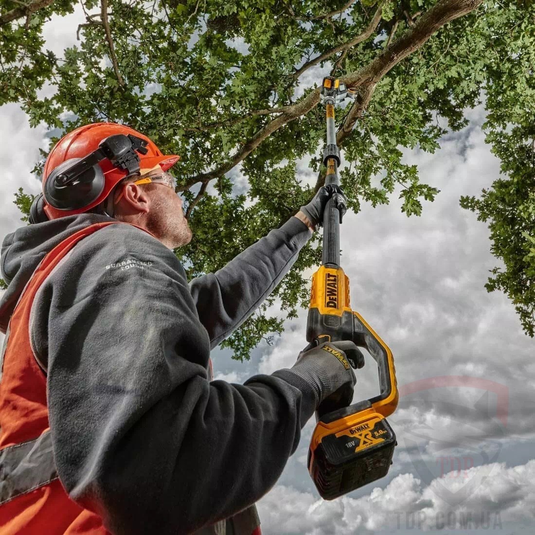 Висоторіз акумуляторний DeWALT з розбірною штангою 18 В (DCMPS567N) - Фото №4