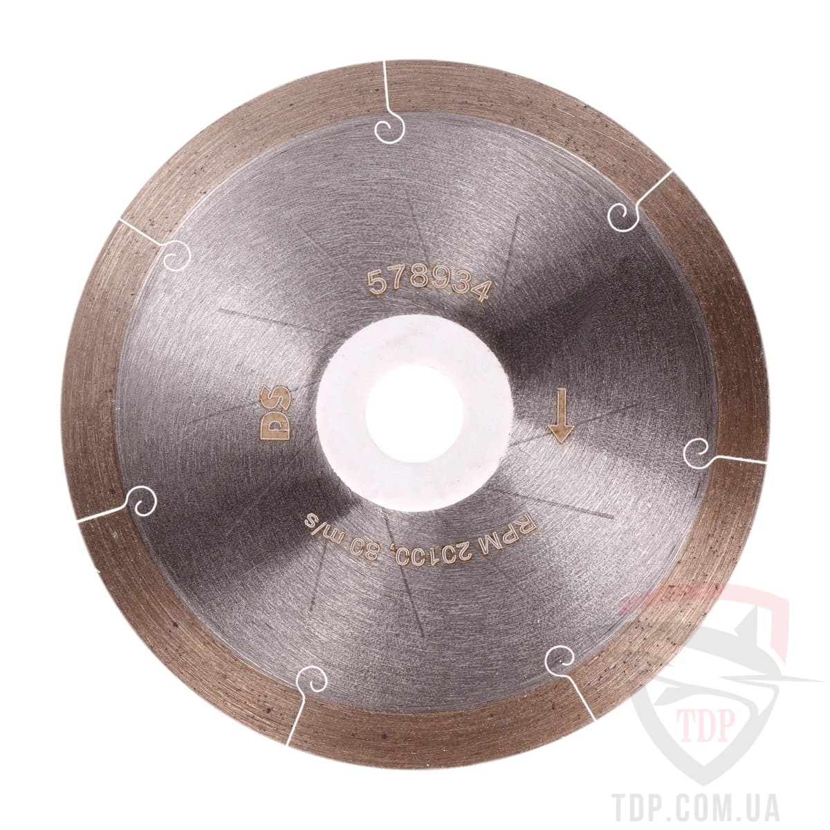 Диск алмазний по керамограніту Distar Shine 76x0.6x6x10мм (11143158059) - Фото №5