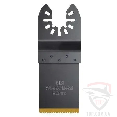 Электроинструмент Полотно для реноватора KROHN M0010029P с титановым напылением 32 мм BiM