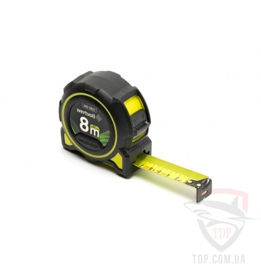Рулетка Wertvoll Stop 8м x 27мм (MS-3827)