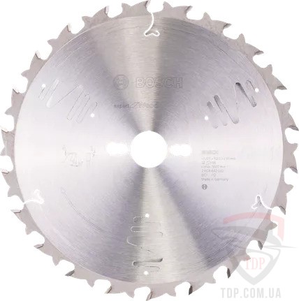 Оснастка Пильний диск по дереву Bosch 250x30x22z K3.2/2.2 Expert for Wood (2608642502)
