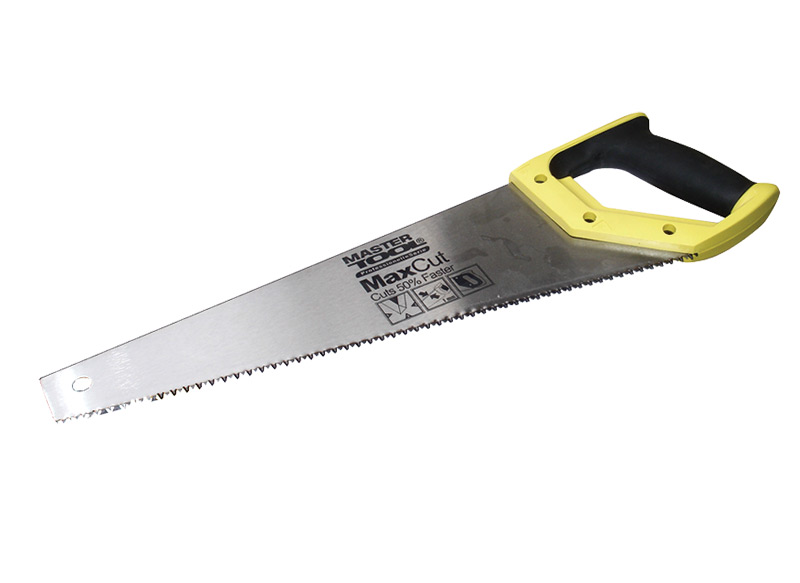 Ножовка столярная MASTER TOOL 500 мм 7TPI полированная