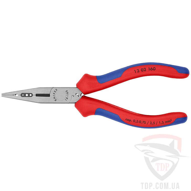 Ручной инструмент Плоскогубцы для монтажа проводов Knipex (13 02 160)