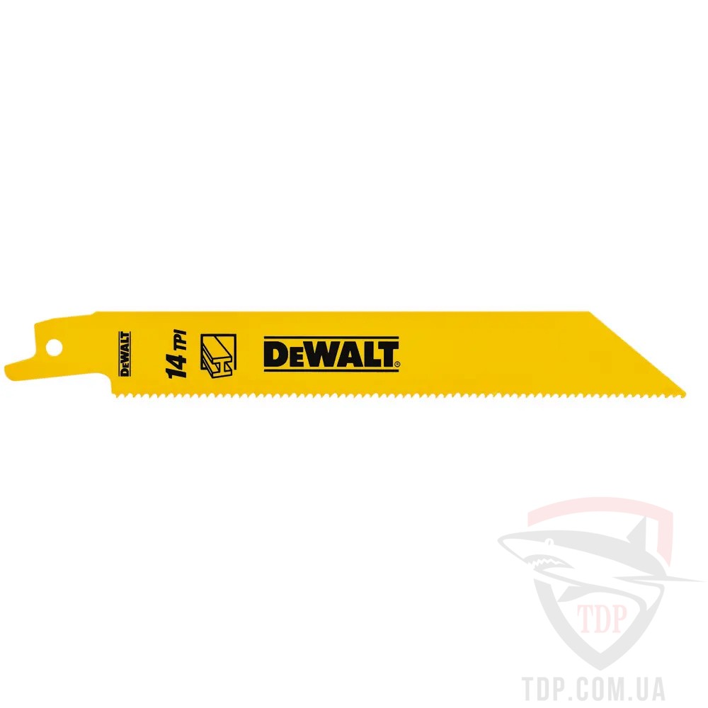 Полотно пильне DeWALT по металу 152 мм 14TPI 5шт (DT2361)