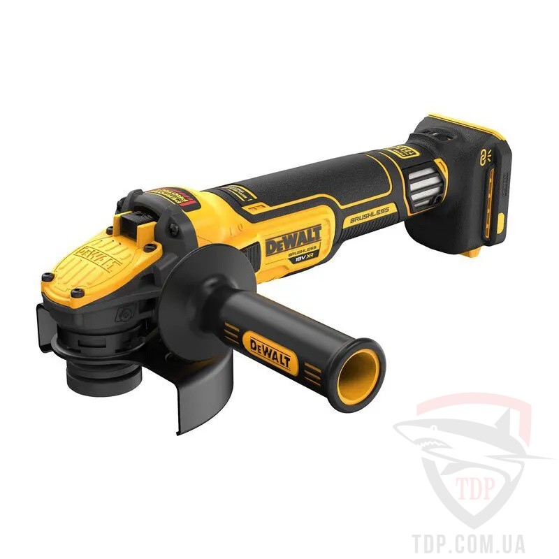 Шліфмашина кутова акумуляторна DeWALT 18 B XR Li-lon 125 мм (DCG409VSN) - Фото №2