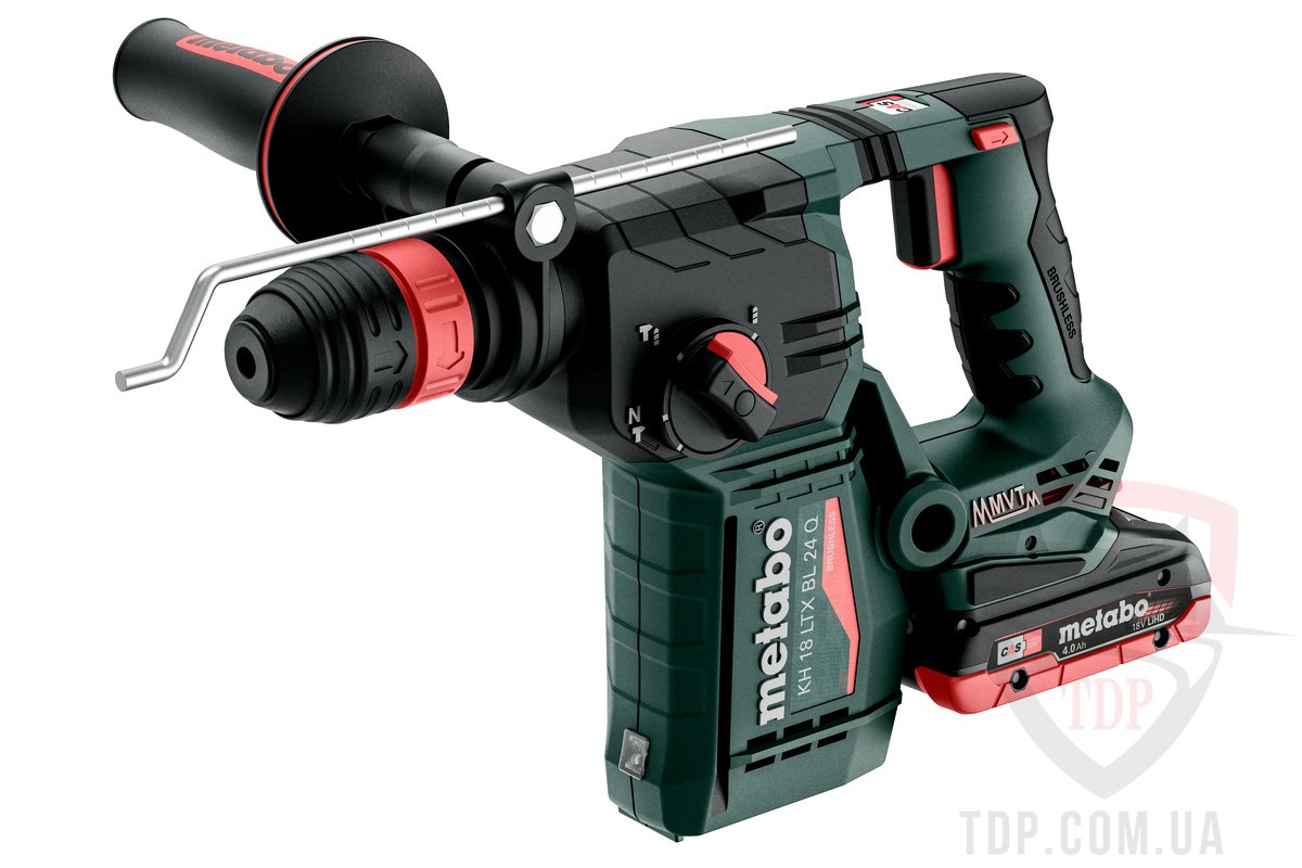 Электроинструмент Аккумуляторный перфоратор Metabo KH 18 LTX BL 24 Q с аккумулятором и ЗУ
