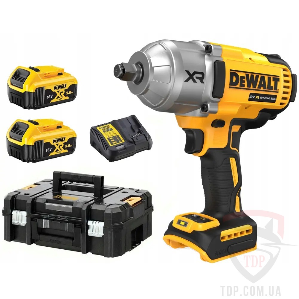 Гайковерт ударний DeWALT XR Li-Ion 18В (DCF900P2T)