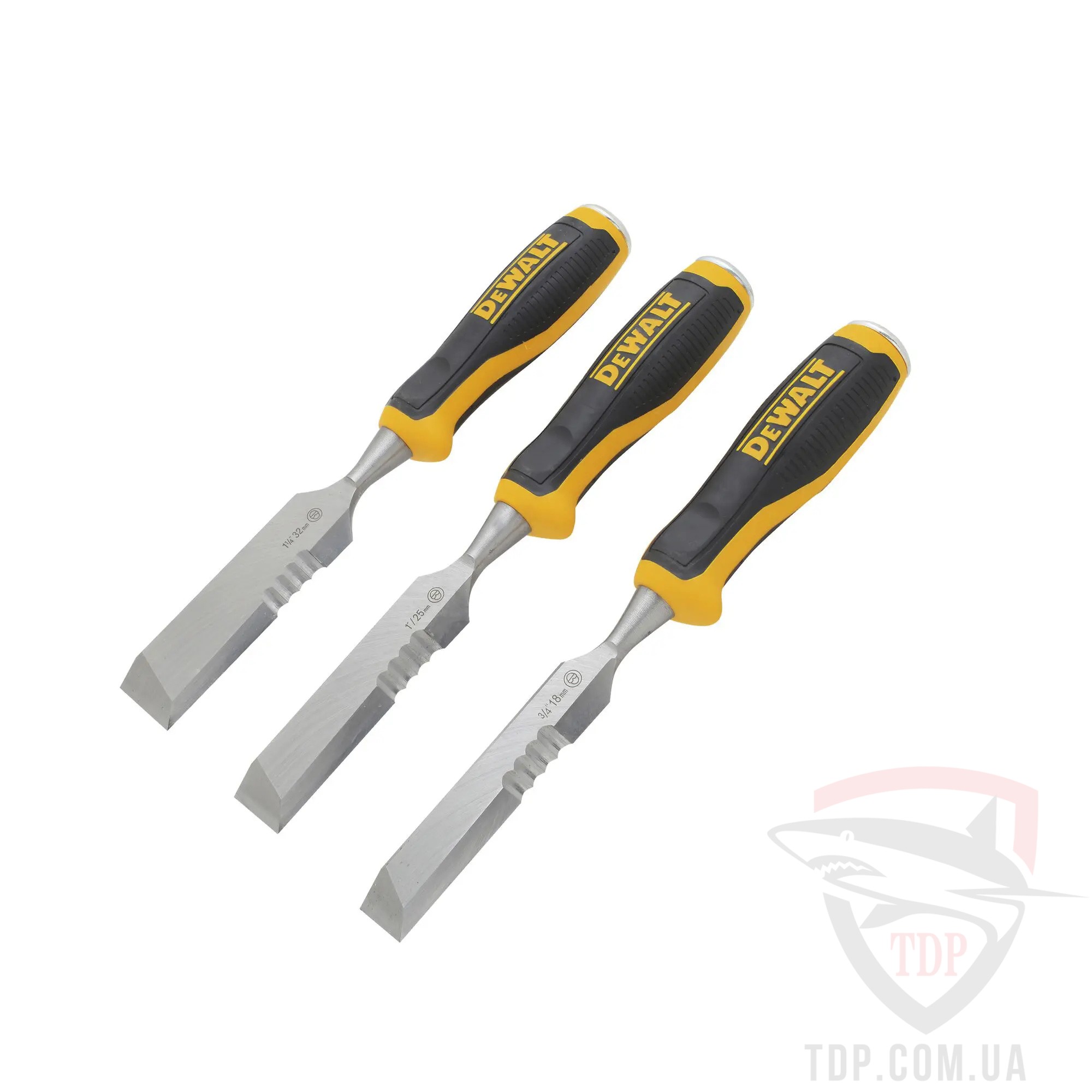 Стамески Набір стамесок DEWALT  150 мм 3 шт (DWHT0-16148)