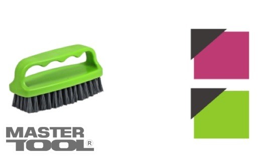 Щетка хозяйственная Master Tool 14-6389 c черной щетиной (95*40*55 мм)