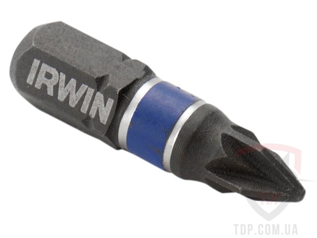 Биты и адаптеры Бита IRWIN IMPACT 1/4"х25мм PZ1 2шт (1923352)