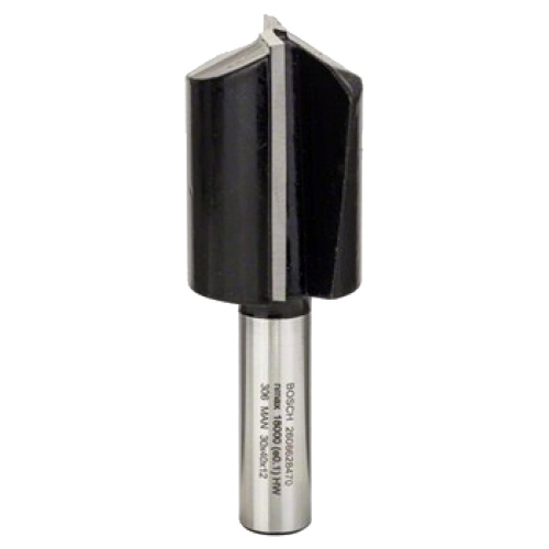 Фреза пазовая прямая Bosch D30 d12 h40 L81 (2608628470)