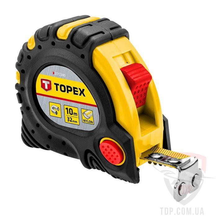 Измерительная техника Рулетка Topex 10мх32 мм магнит (27C340)